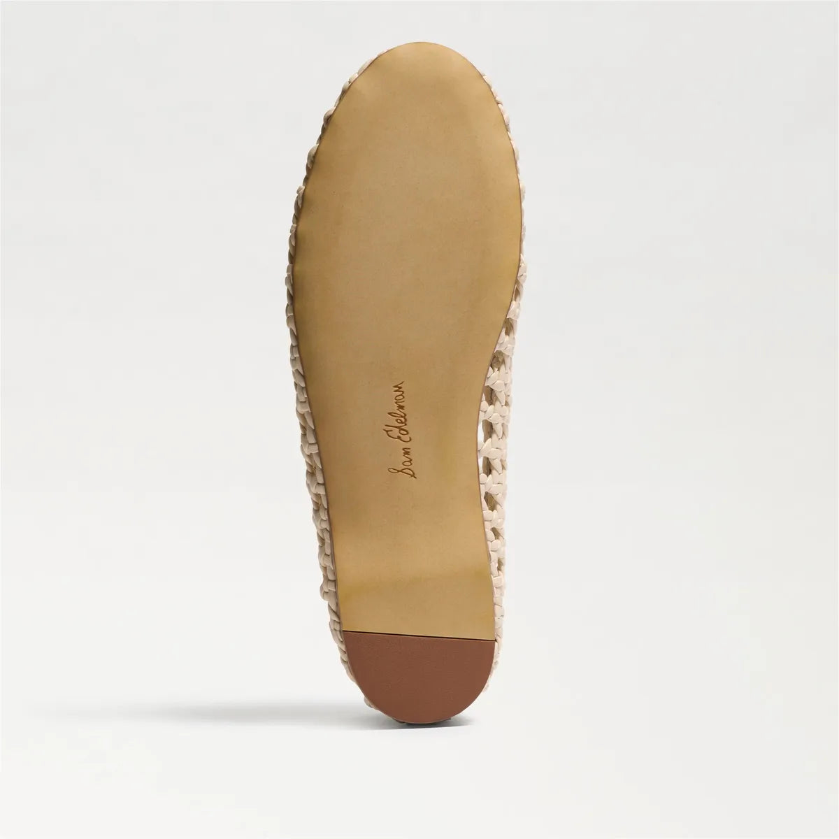 Ivory Woven Leather
