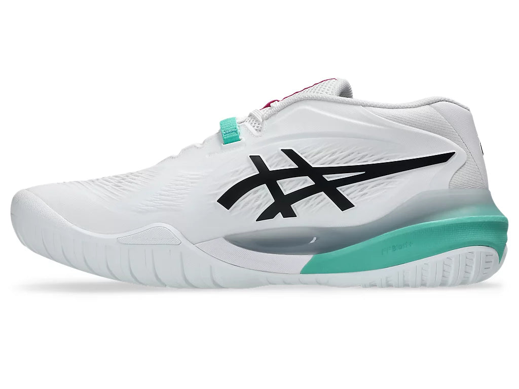 White/Aurora Green