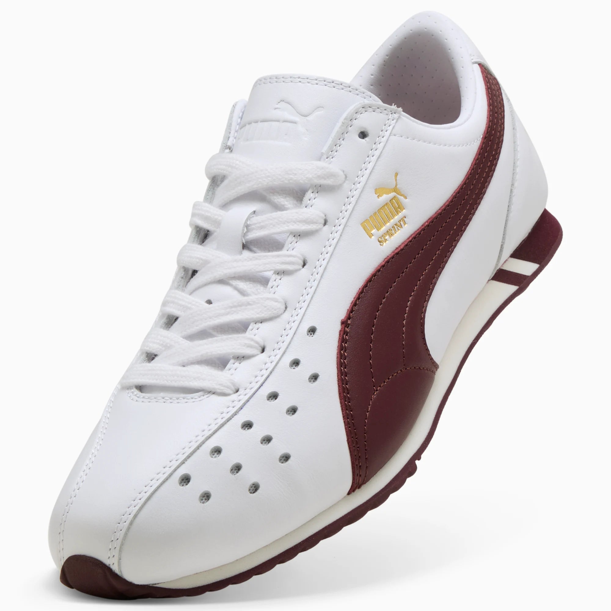 PUMA White-Eggplant