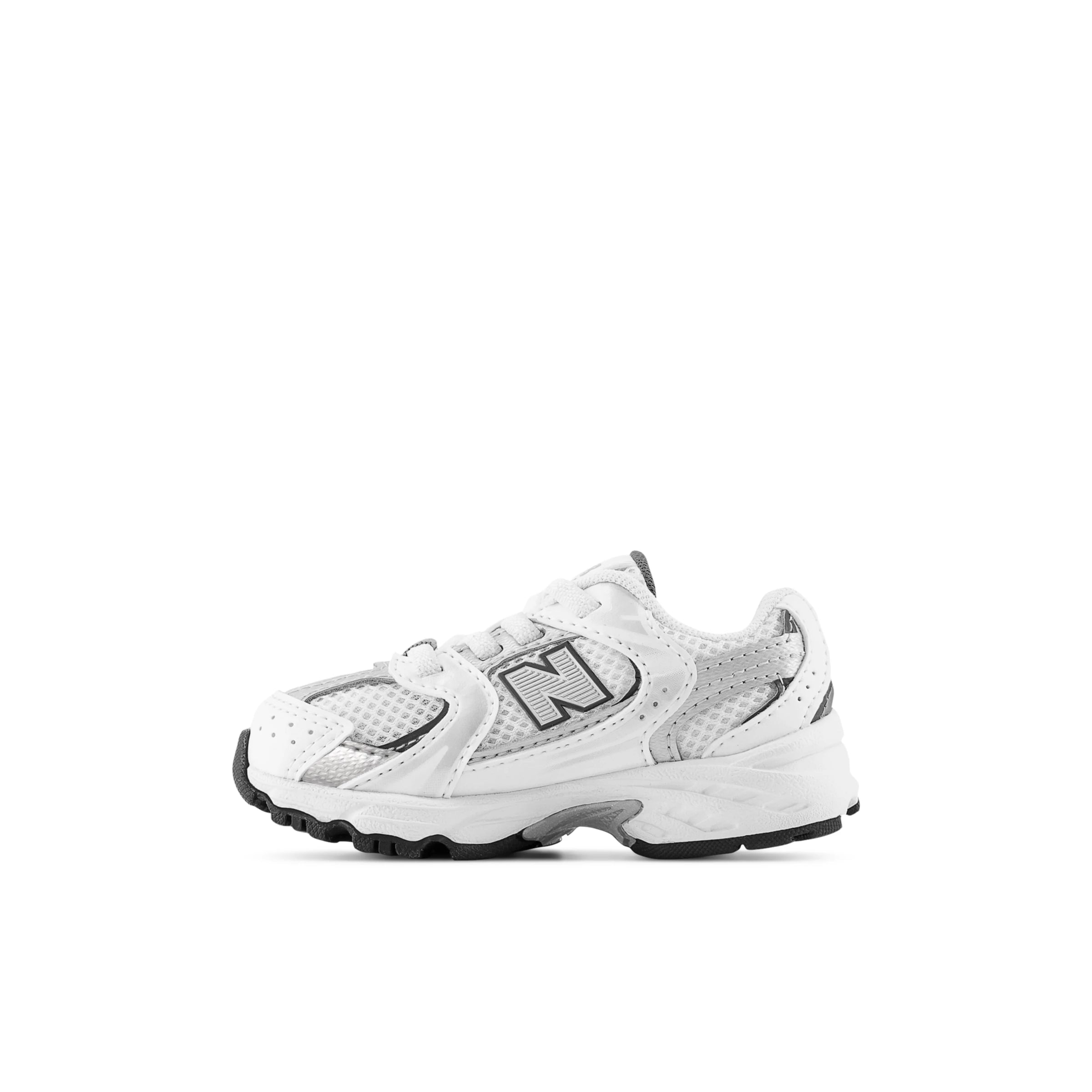 Nb White With Natural Indigo And Silver Metallic