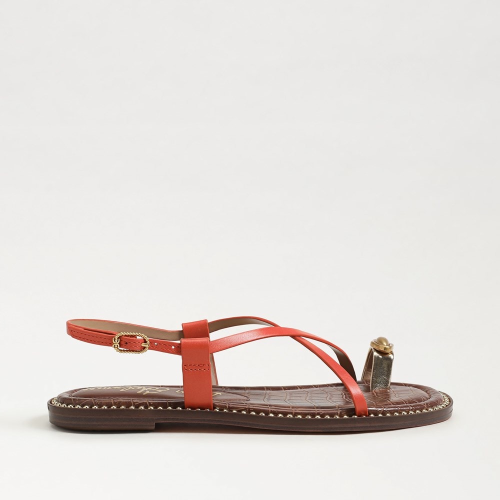 Orange Sunrise Leather