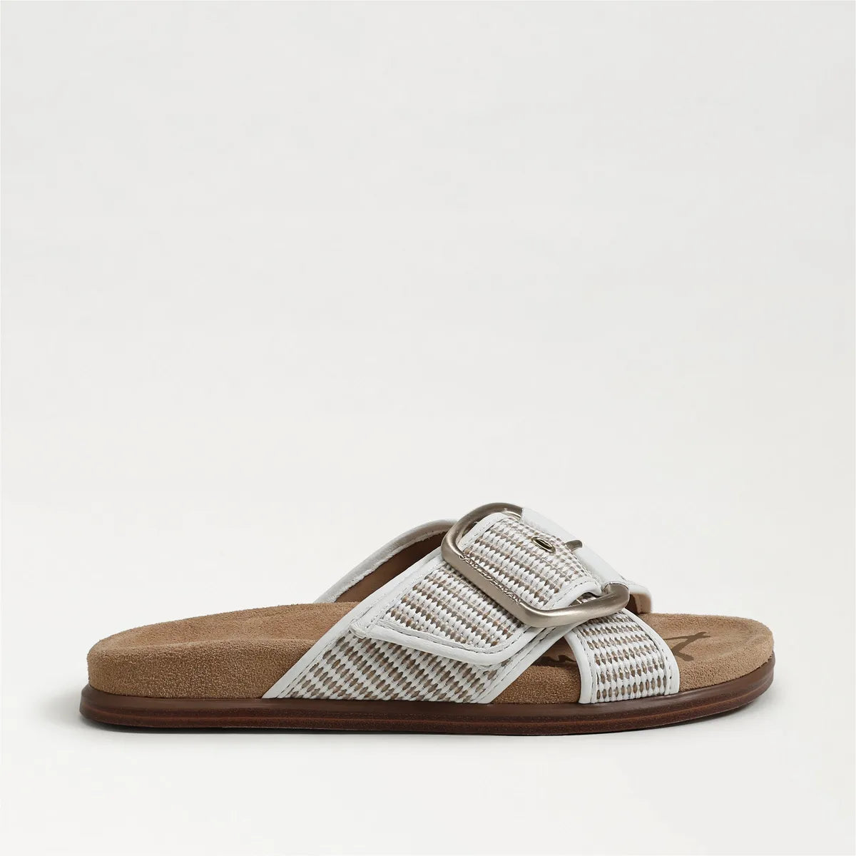 Ivory Taupe Faux Raffia