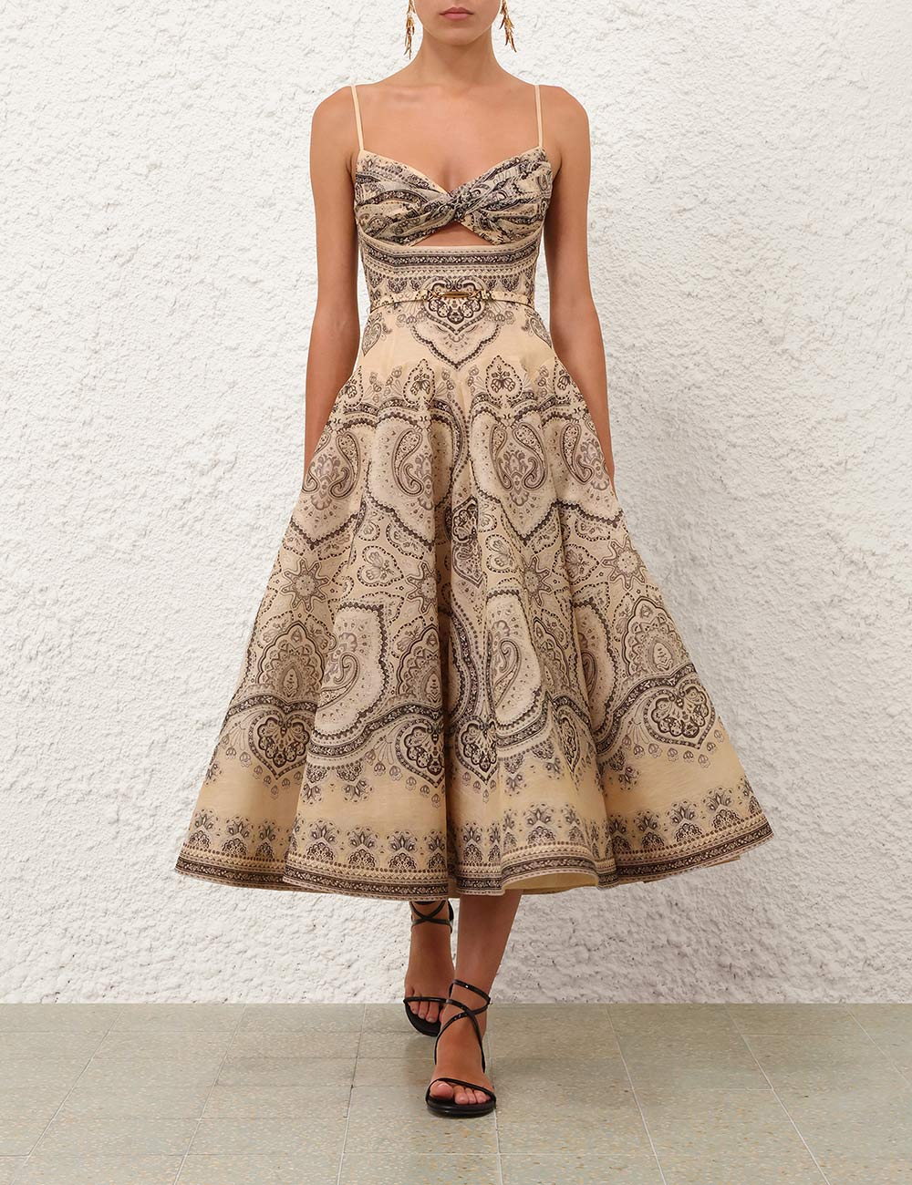 Cream Perla Paisley