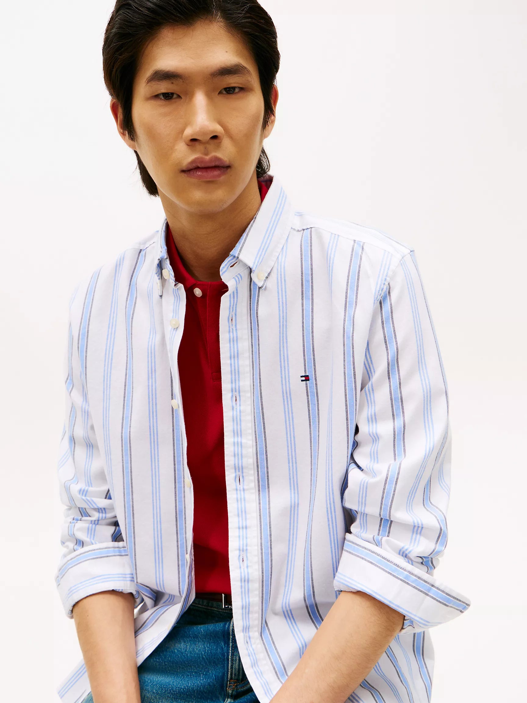 Blue Spell/White Stripe