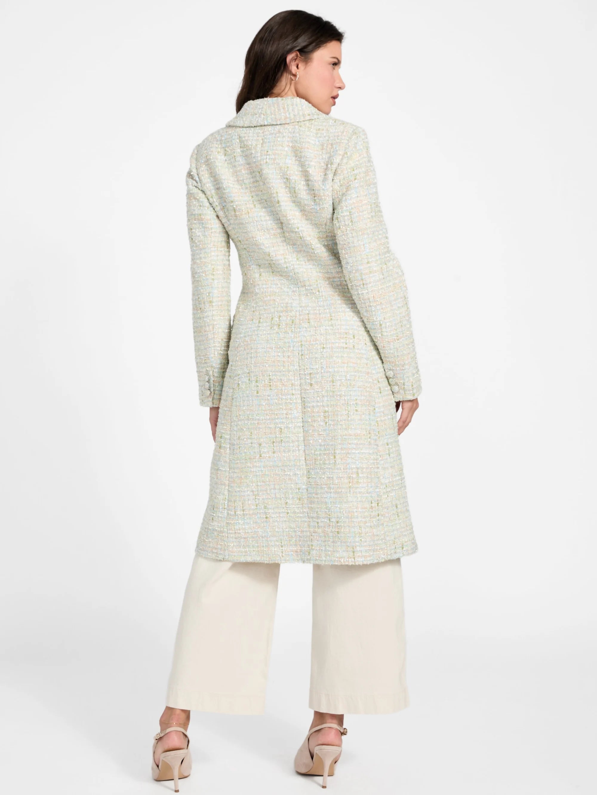 Green Mix Color Tweed