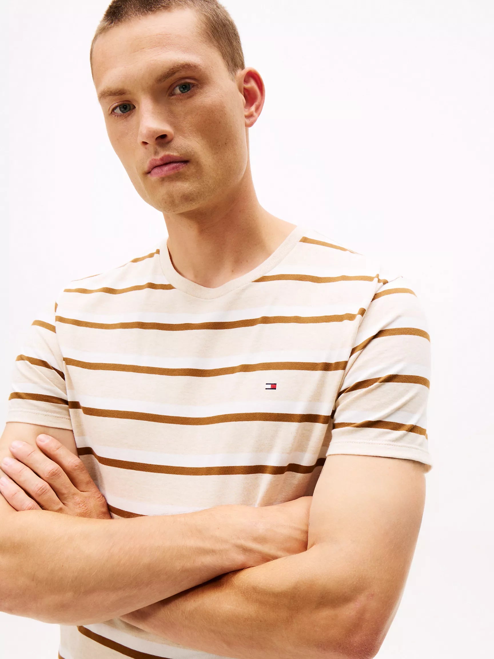 Beige/Brown Stripe