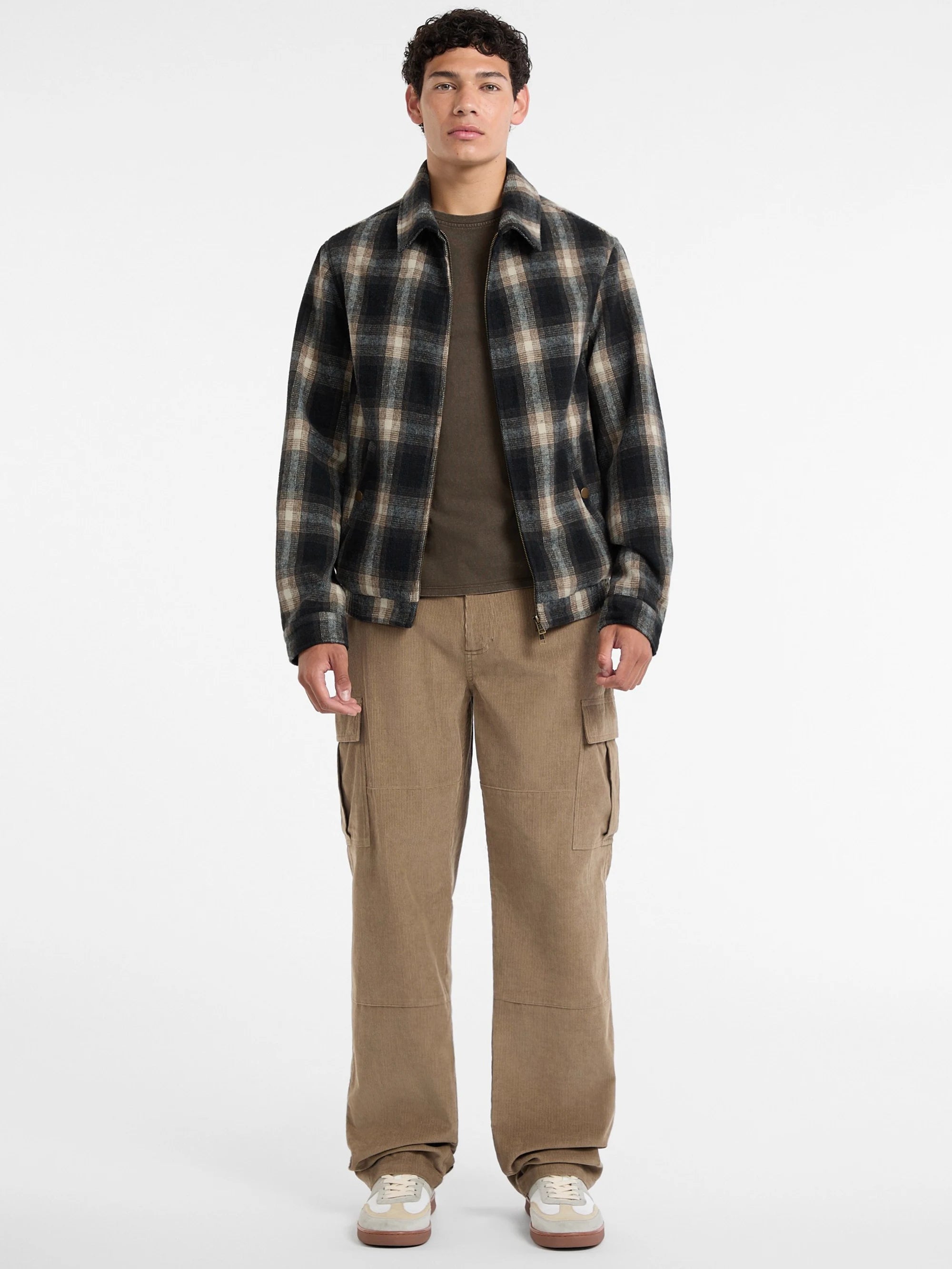 Dark Luxe Brown Check