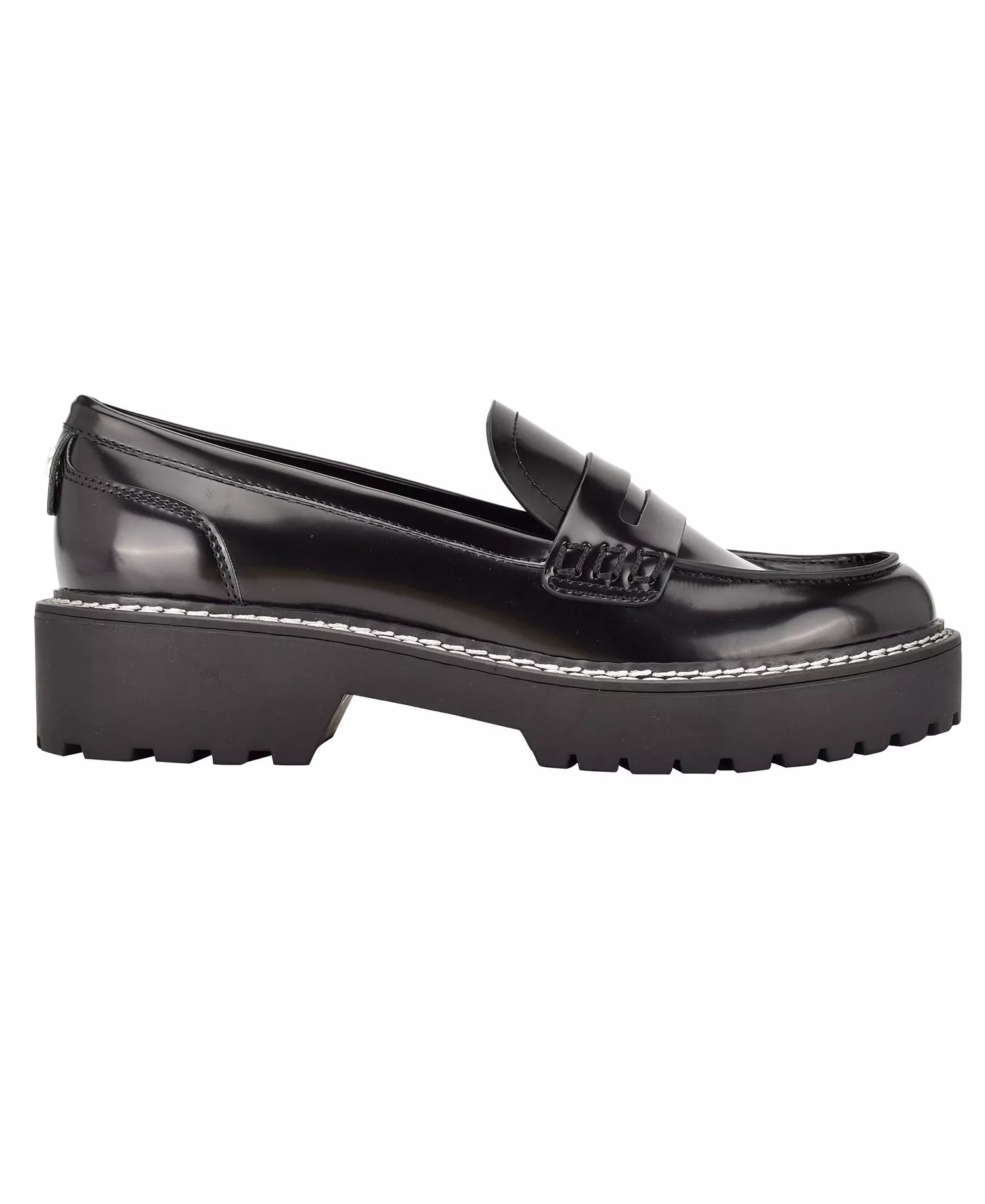 Black Faux Leather