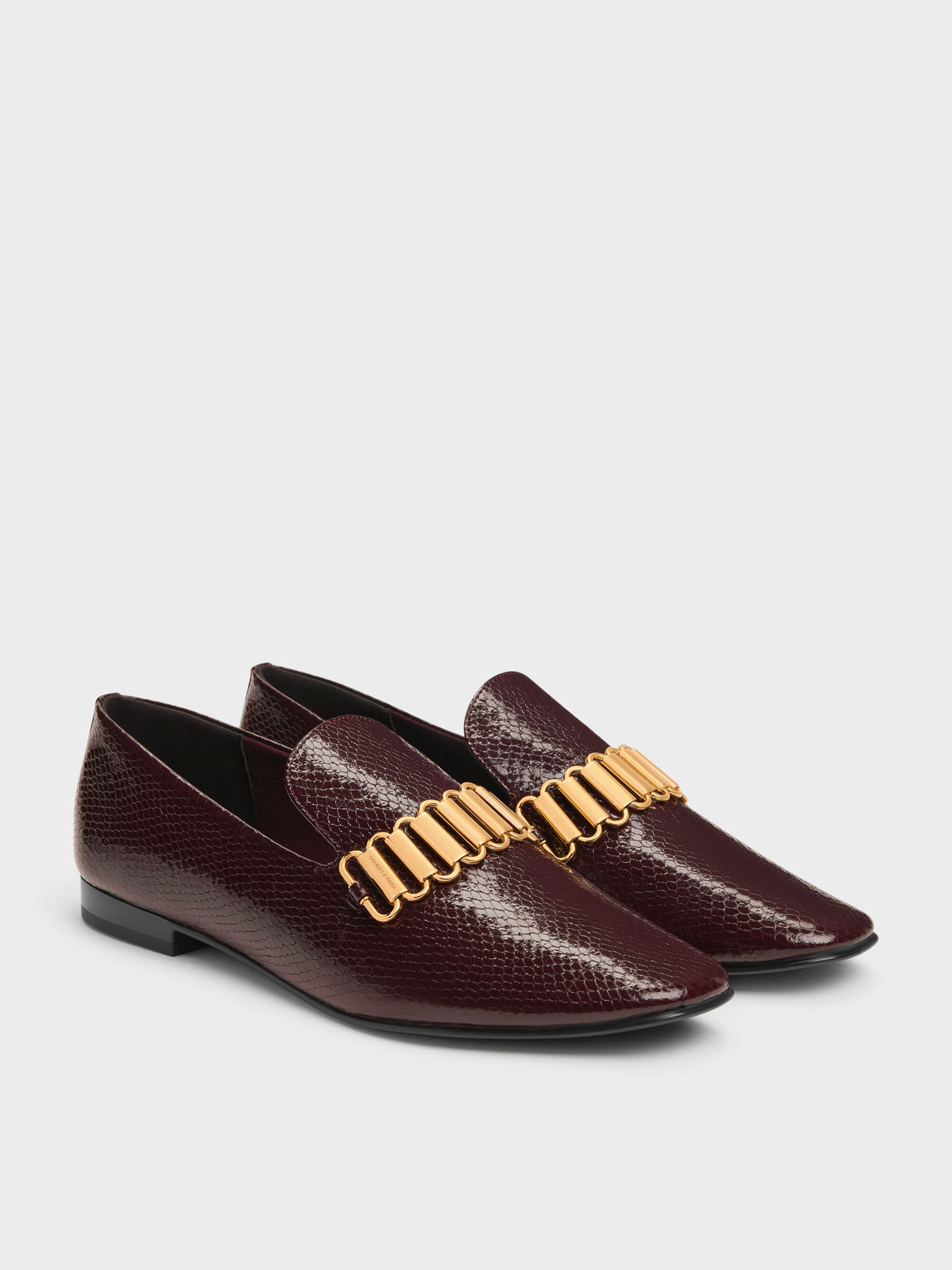 Animal Print Burgundy