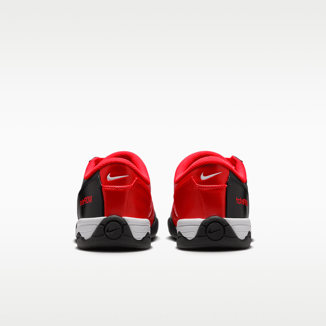 Black/White/Black/Bright Crimson