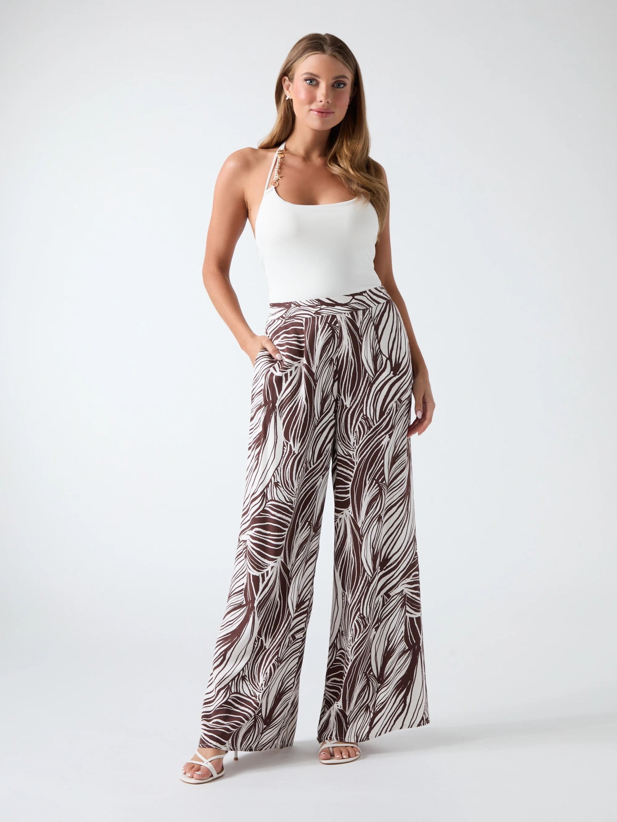 Zebra Leaf Small Coffe Ao