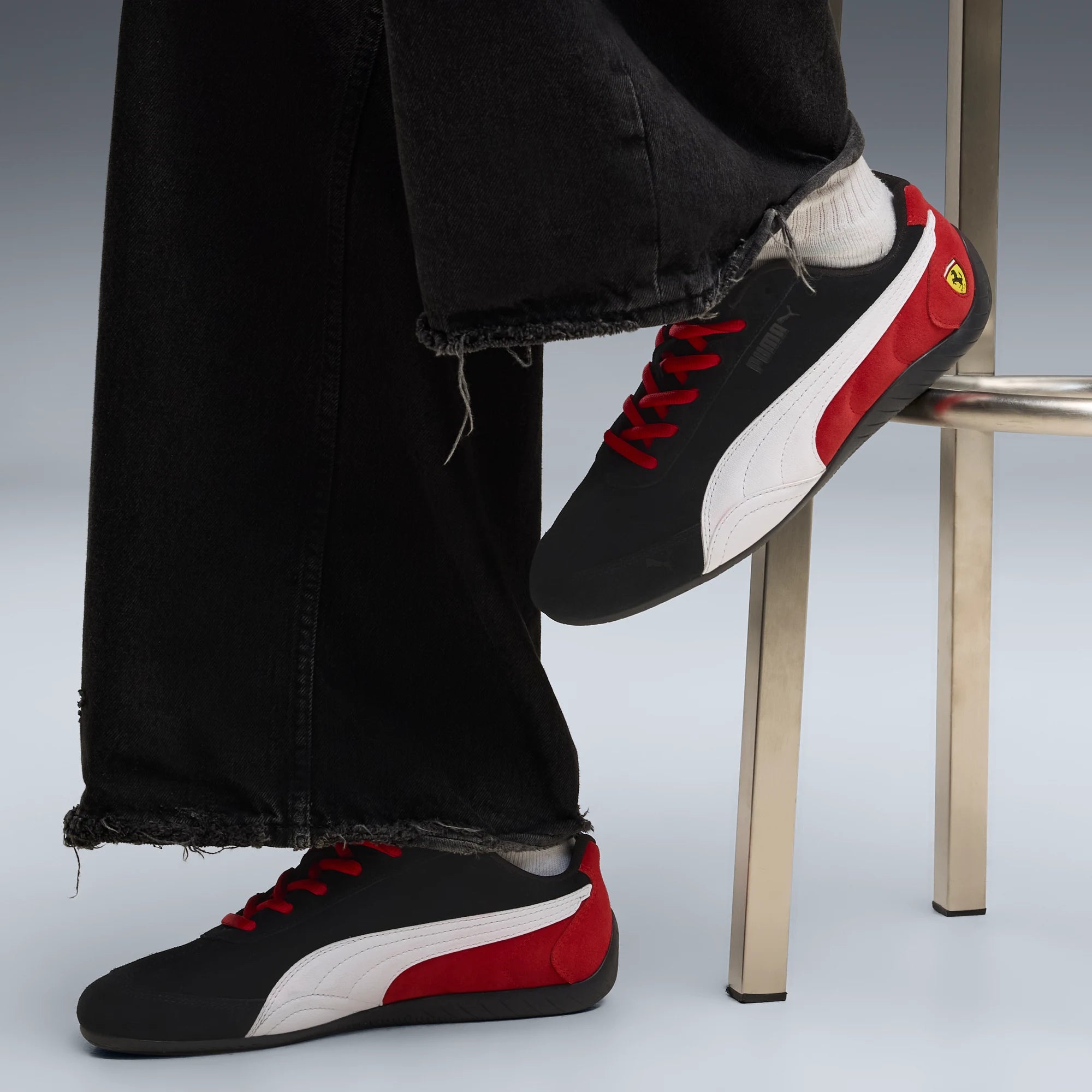 PUMA Black-PUMA White-Rosso Corsa