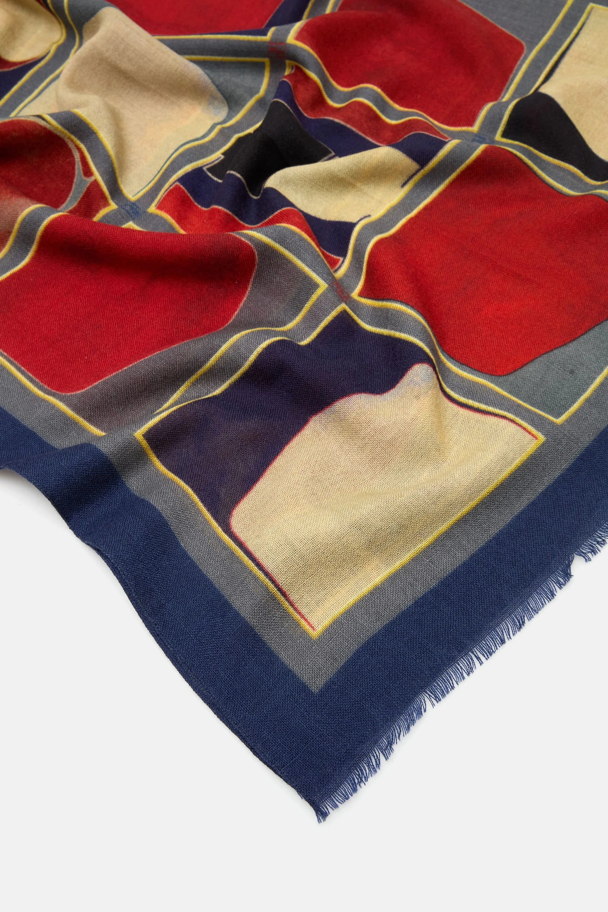 AZUL MARINO/ROJO/BEIGE