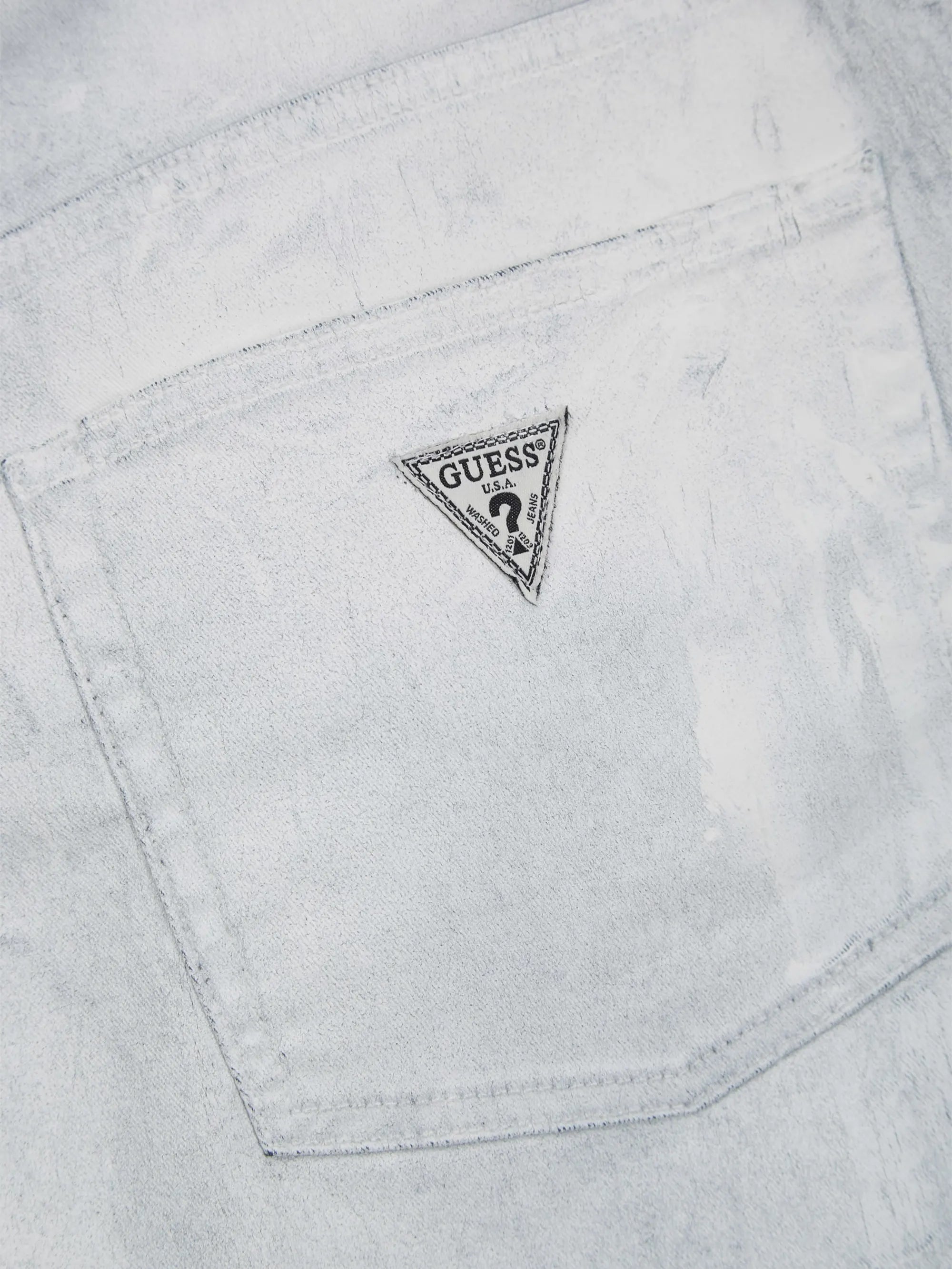 Gusa White Coated Twill