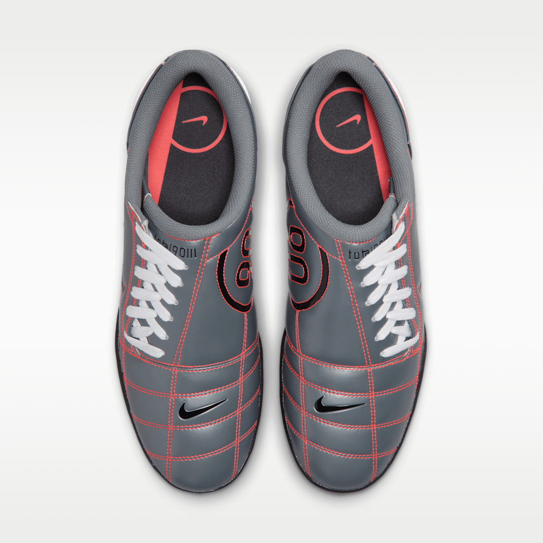 Smoke Grey/Bright Crimson/White/Black
