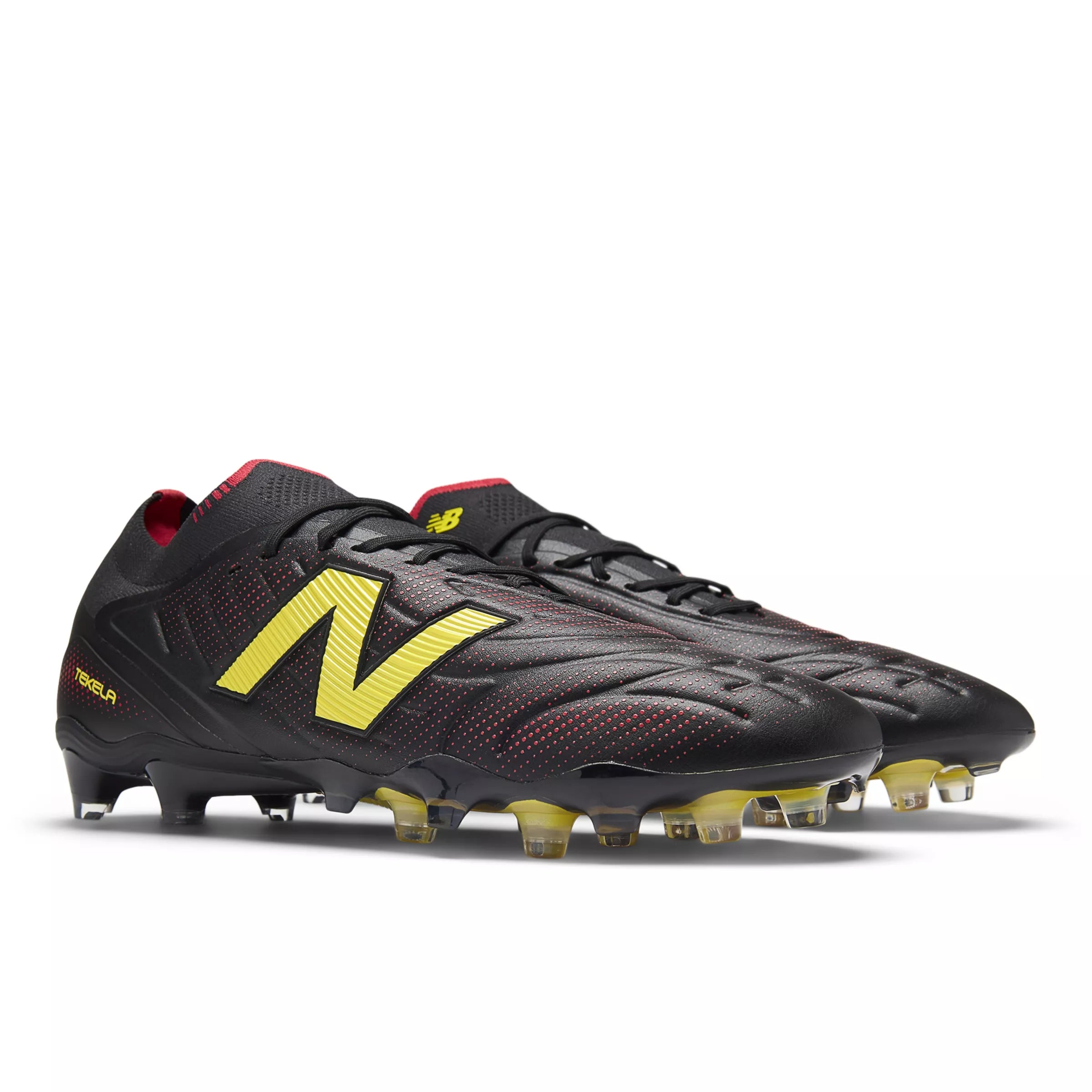 Black With Punch Yellow And Fire Cracker