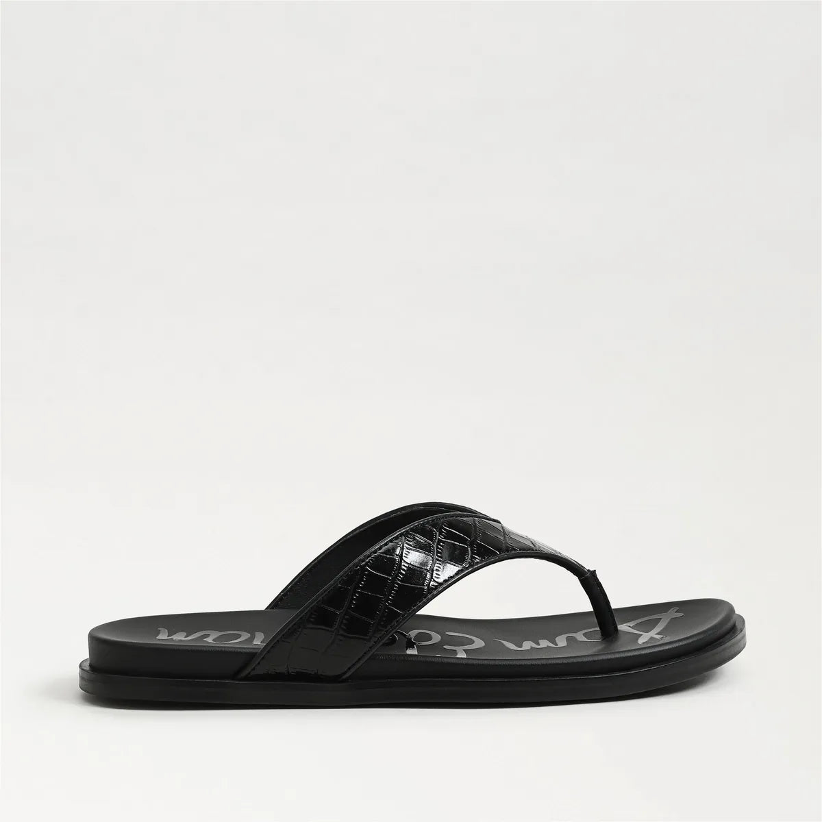 Black Croco Leather