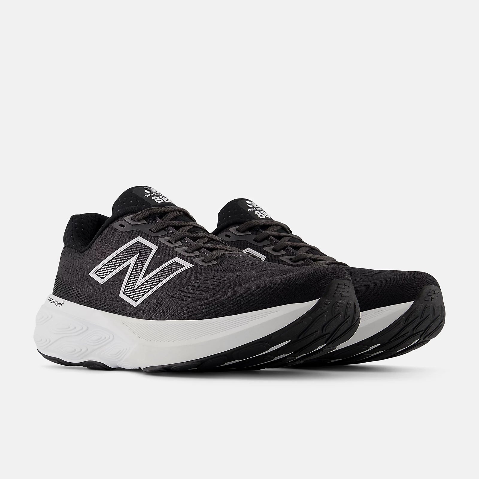 Black With Nb 103 White And Reflection