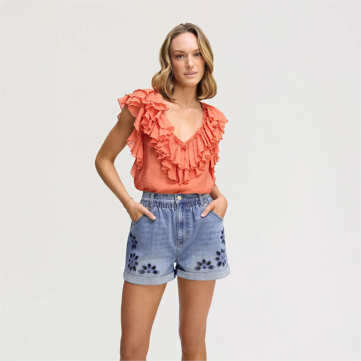 Poppy Indigo Wash