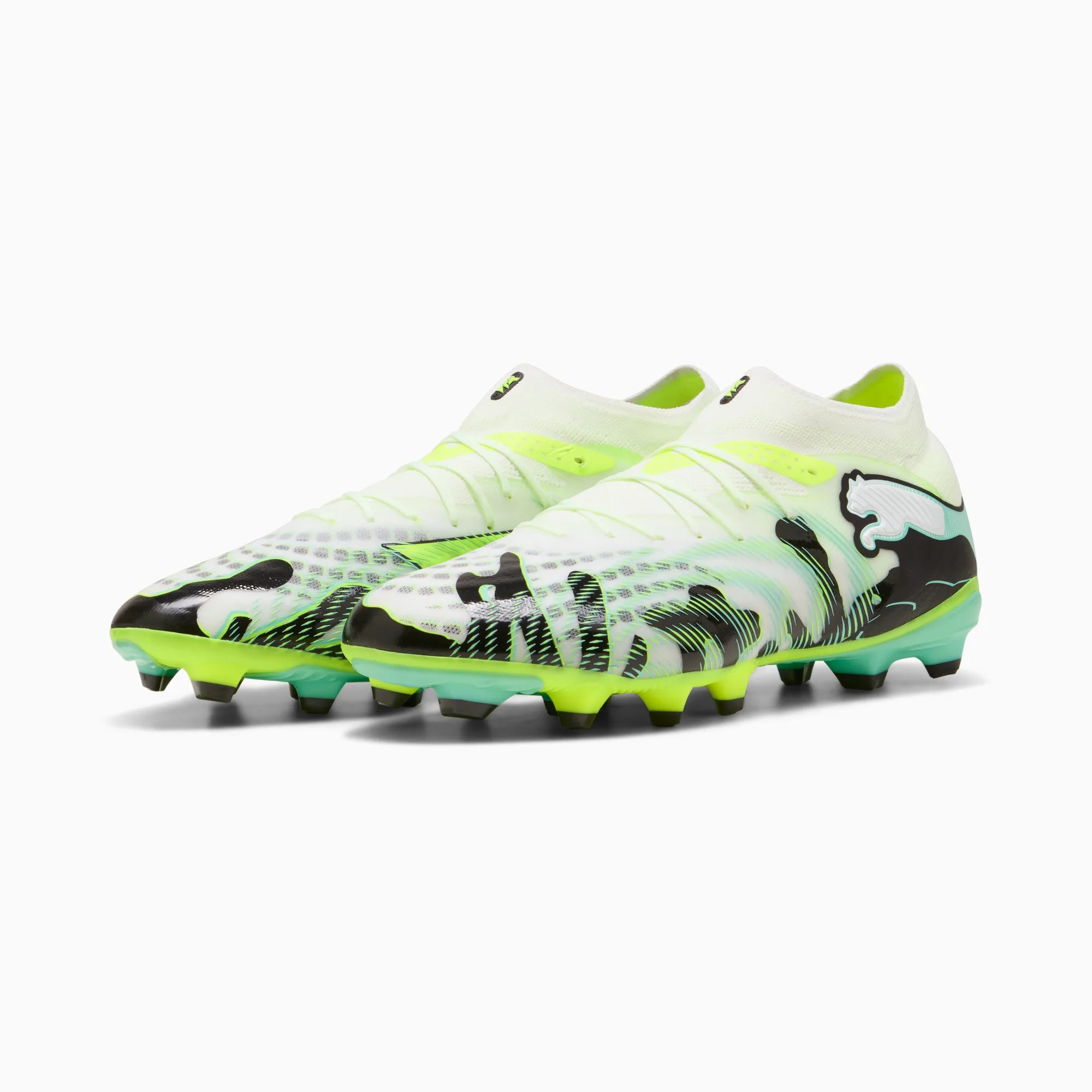 Yellow Alert-Mint Jelly-PUMA White-PUMA Black