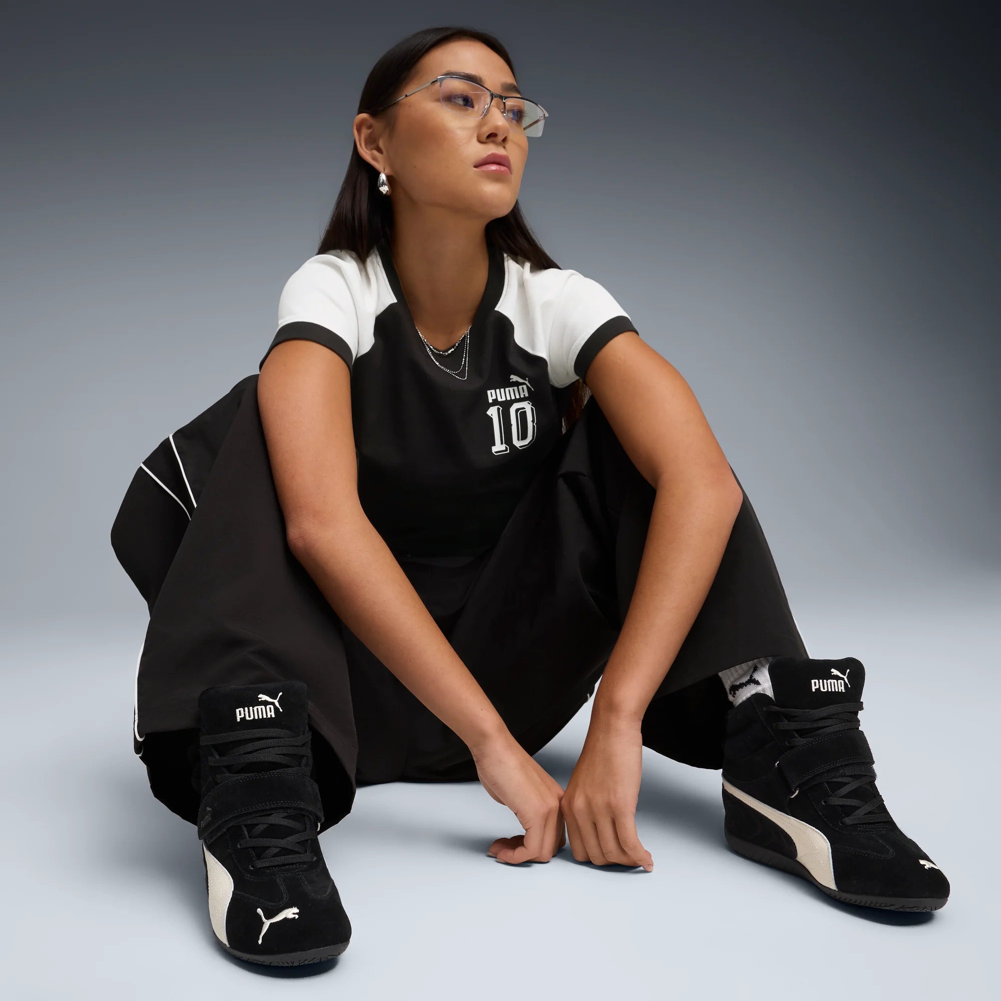 PUMA Black-PUMA White