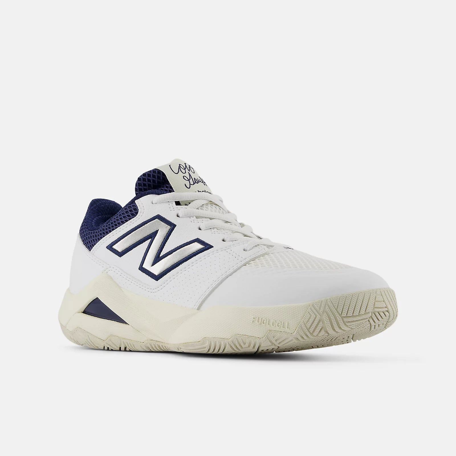 Nb 103 White With Nb Navy And Sea Salt