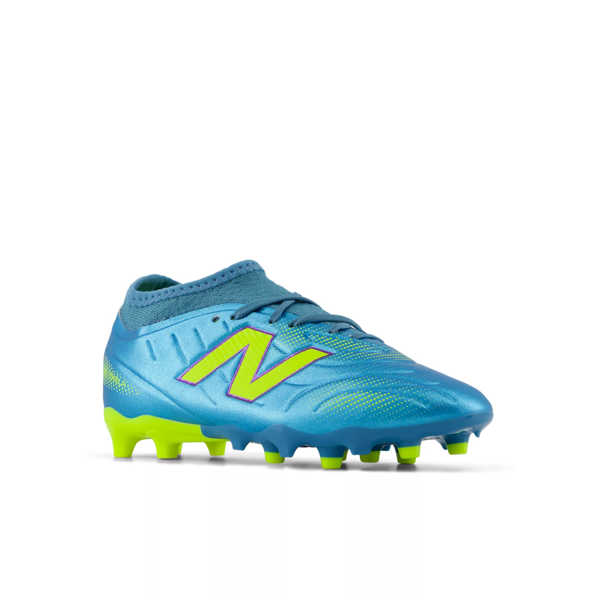 Metallic Blue With Alkaline Green