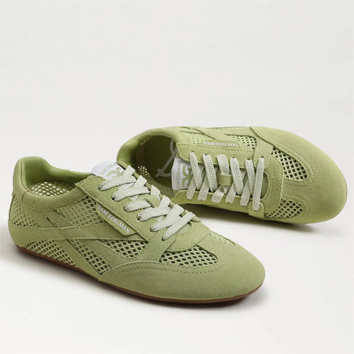 Citron Green Suede