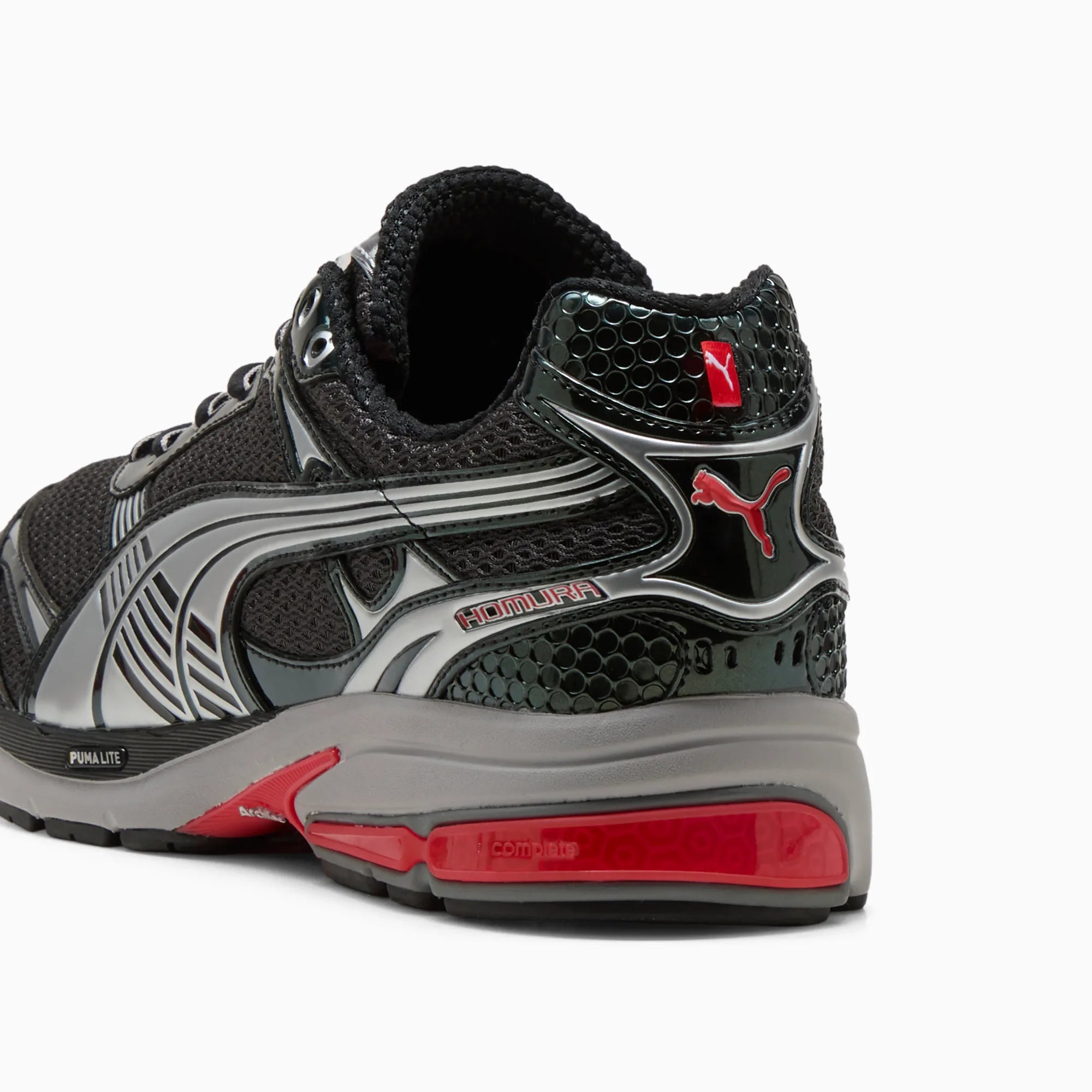 PUMA Black-Flat Medium Gray