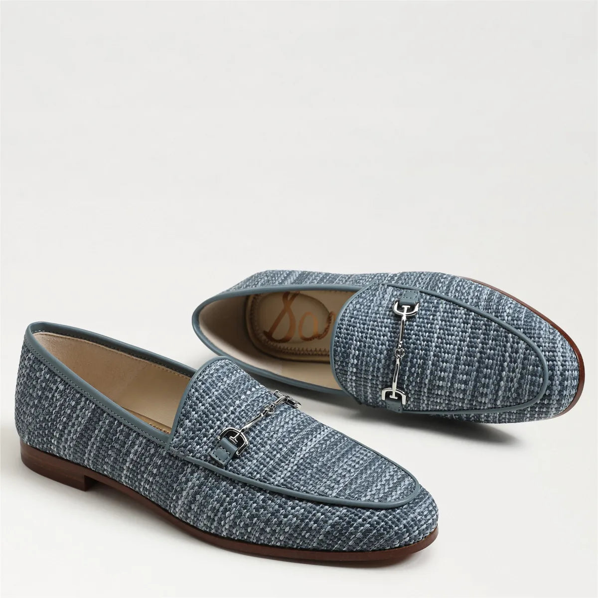 Slate Sky Faux Raffia