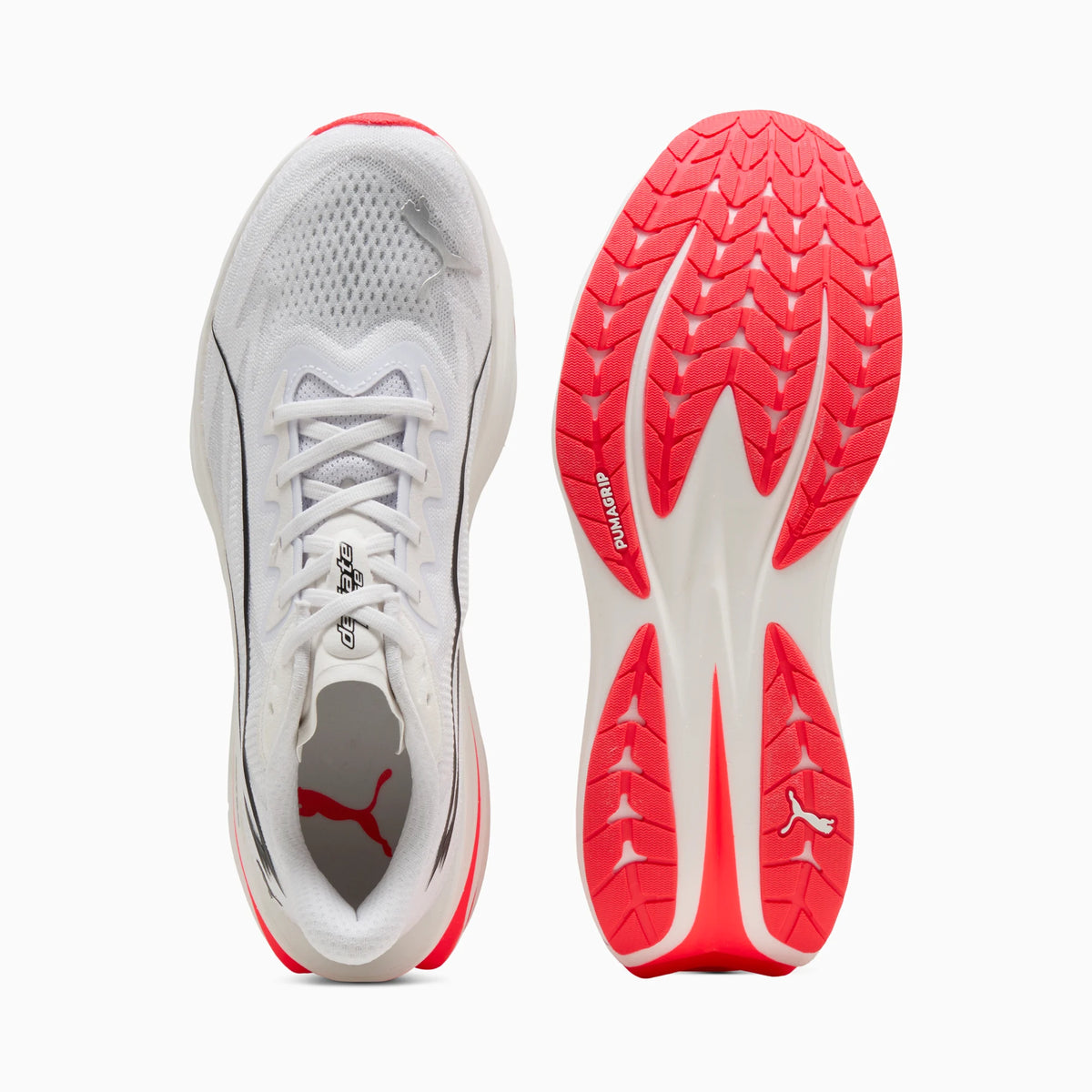 PUMA White-Ultra Red-PUMA Silver