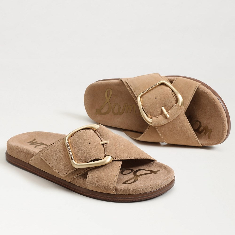 Cyprus Tan Suede Leather
