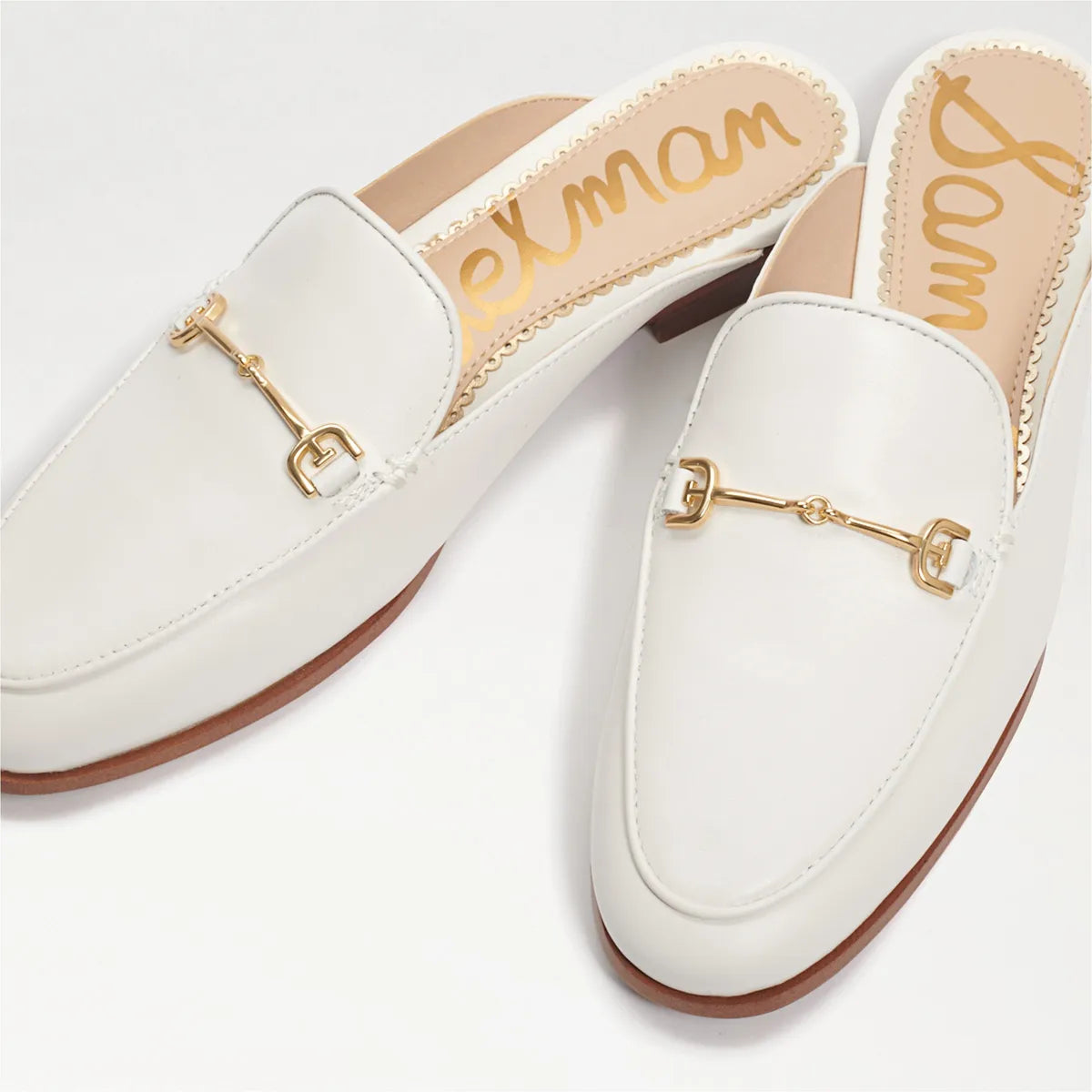 Bright White Leather
