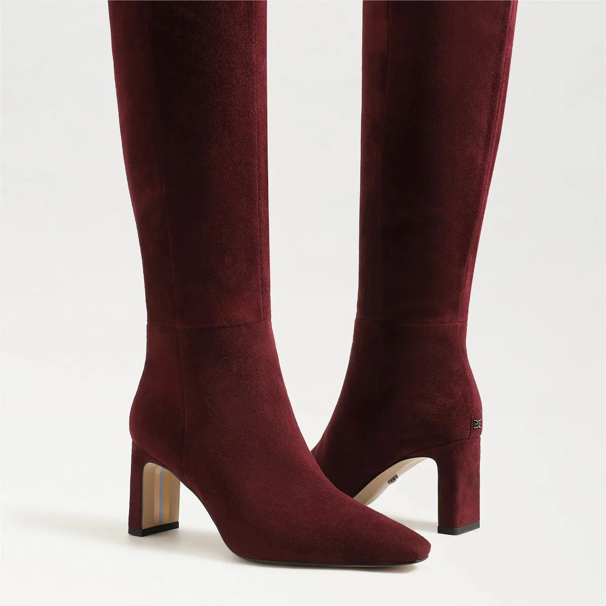 French Burgundy Suede