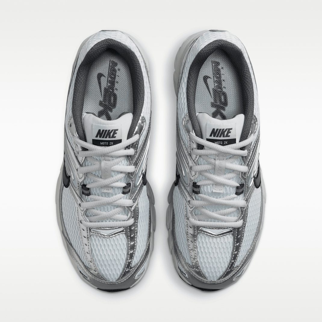 Pure Platinum/Metallic Silver/Black/Gridiron