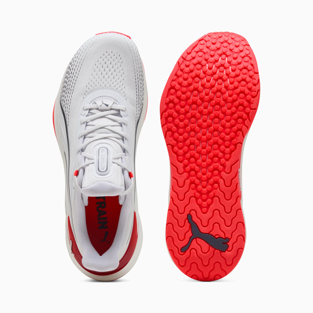 PUMA White-Ultra Red-Inky Depths