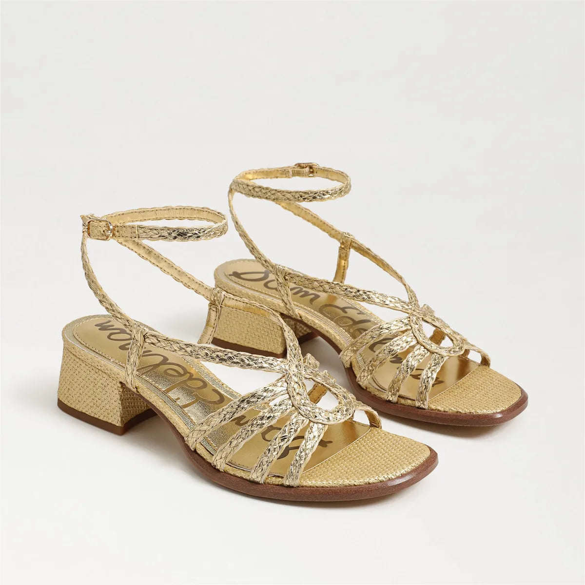 Amber Gold Faux Raffia