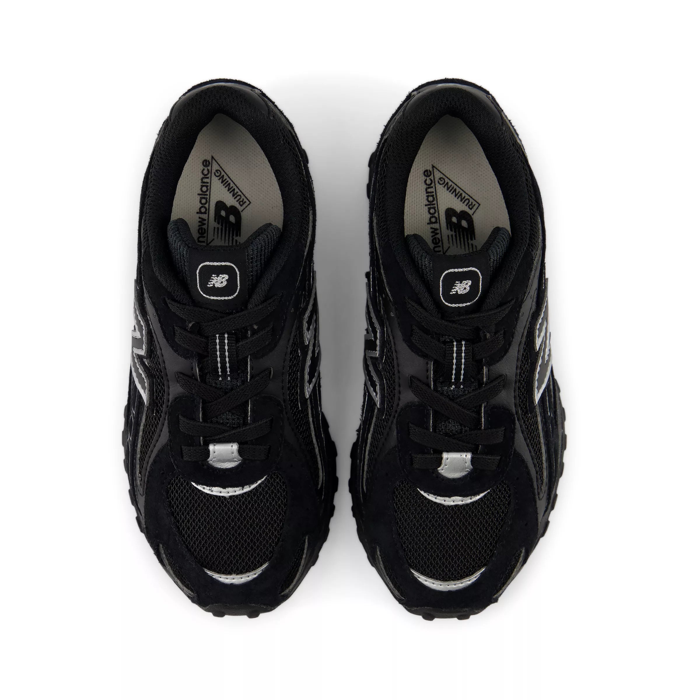 Black With Silver