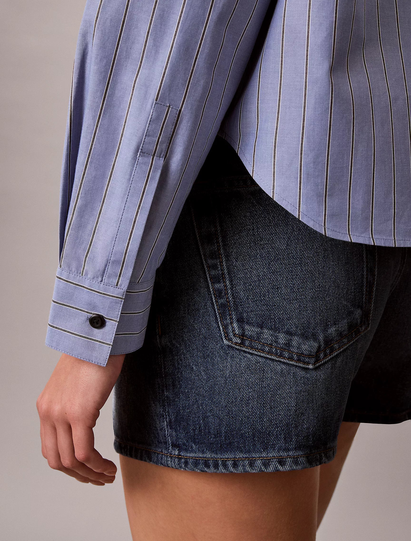Dusty Sailor Blue Stripe