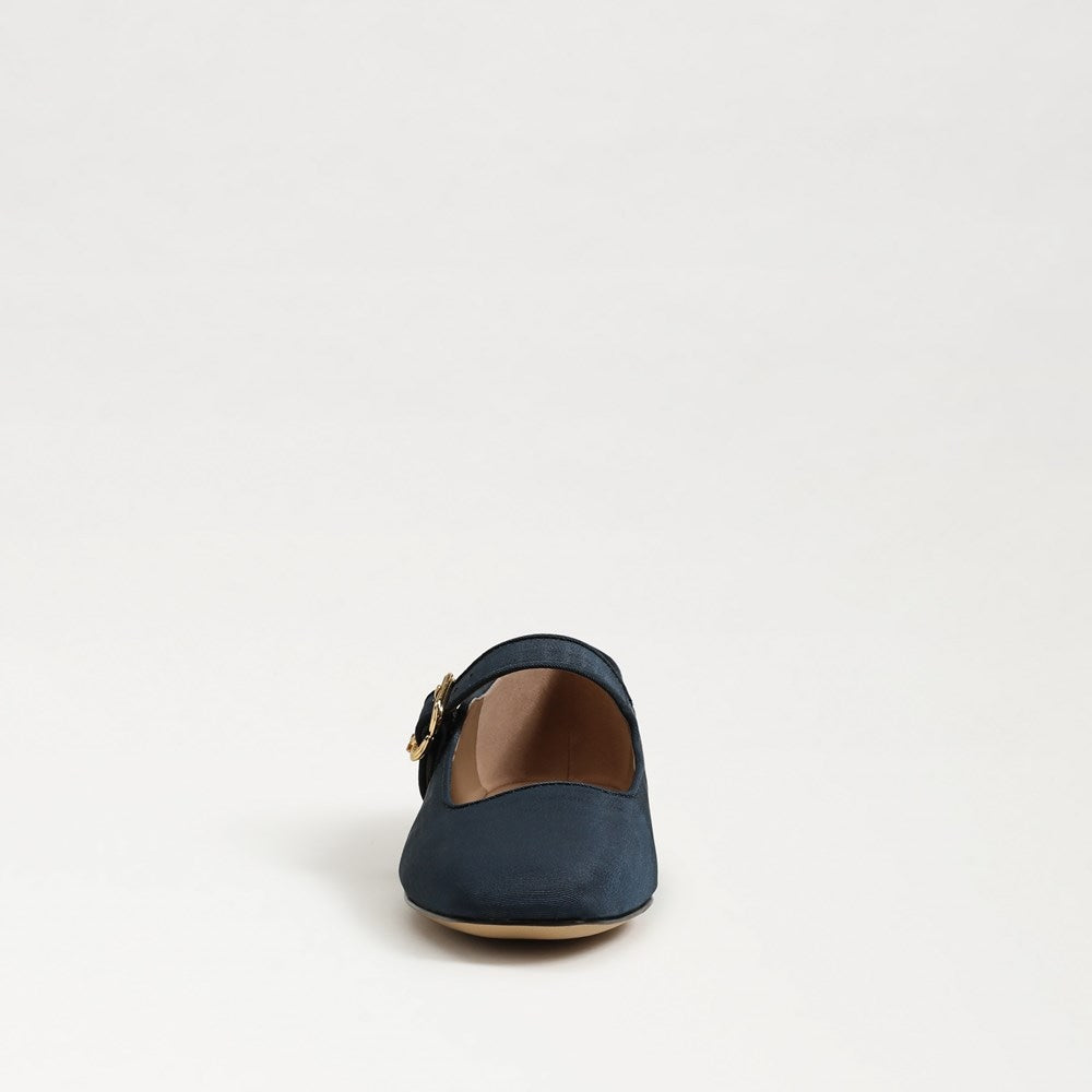 Soft Navy Satin Fabric