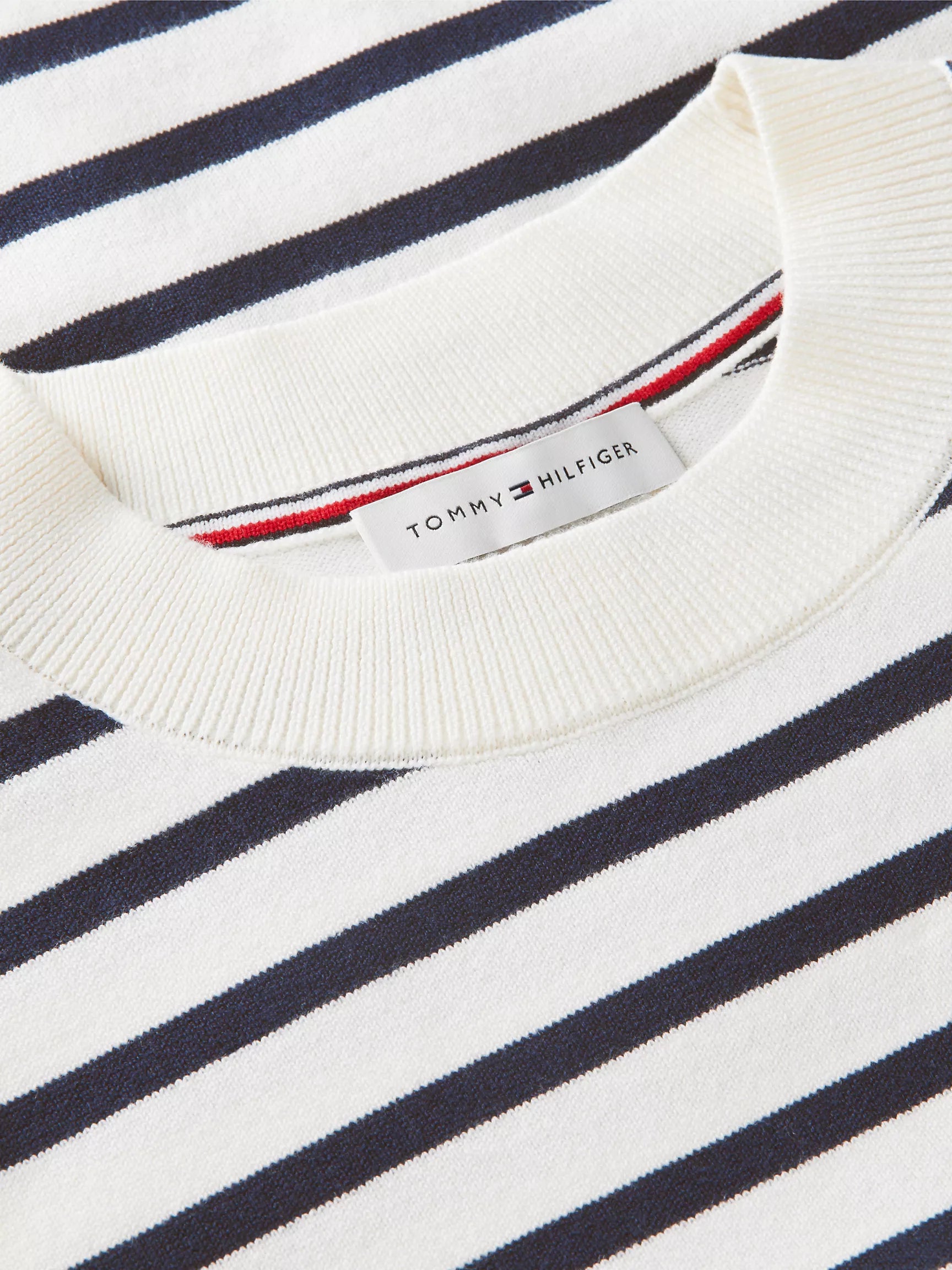 Ivory / Navy Stripe