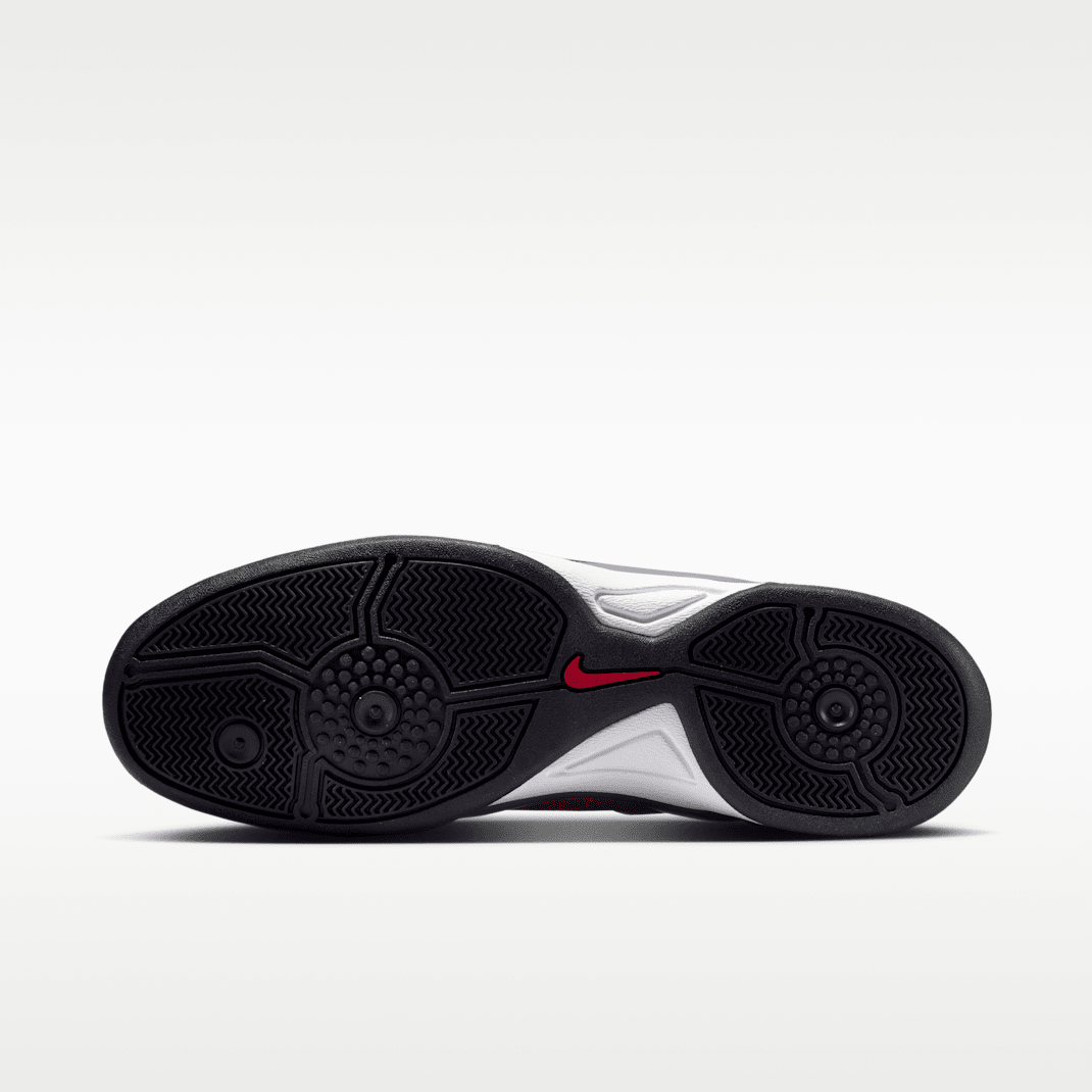 Metallic Silver/University Red/Black