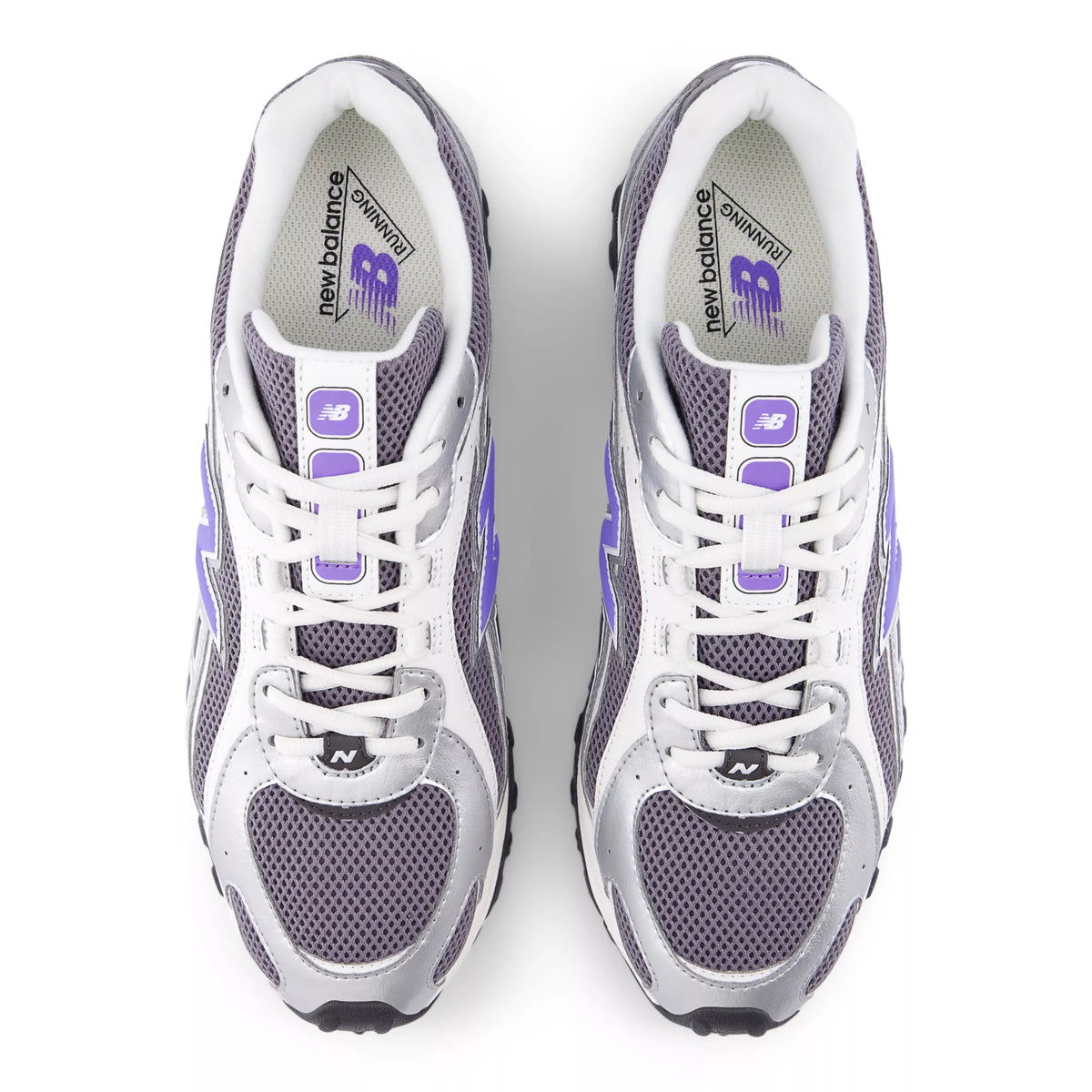 Silver Metallic With Electric Indigo