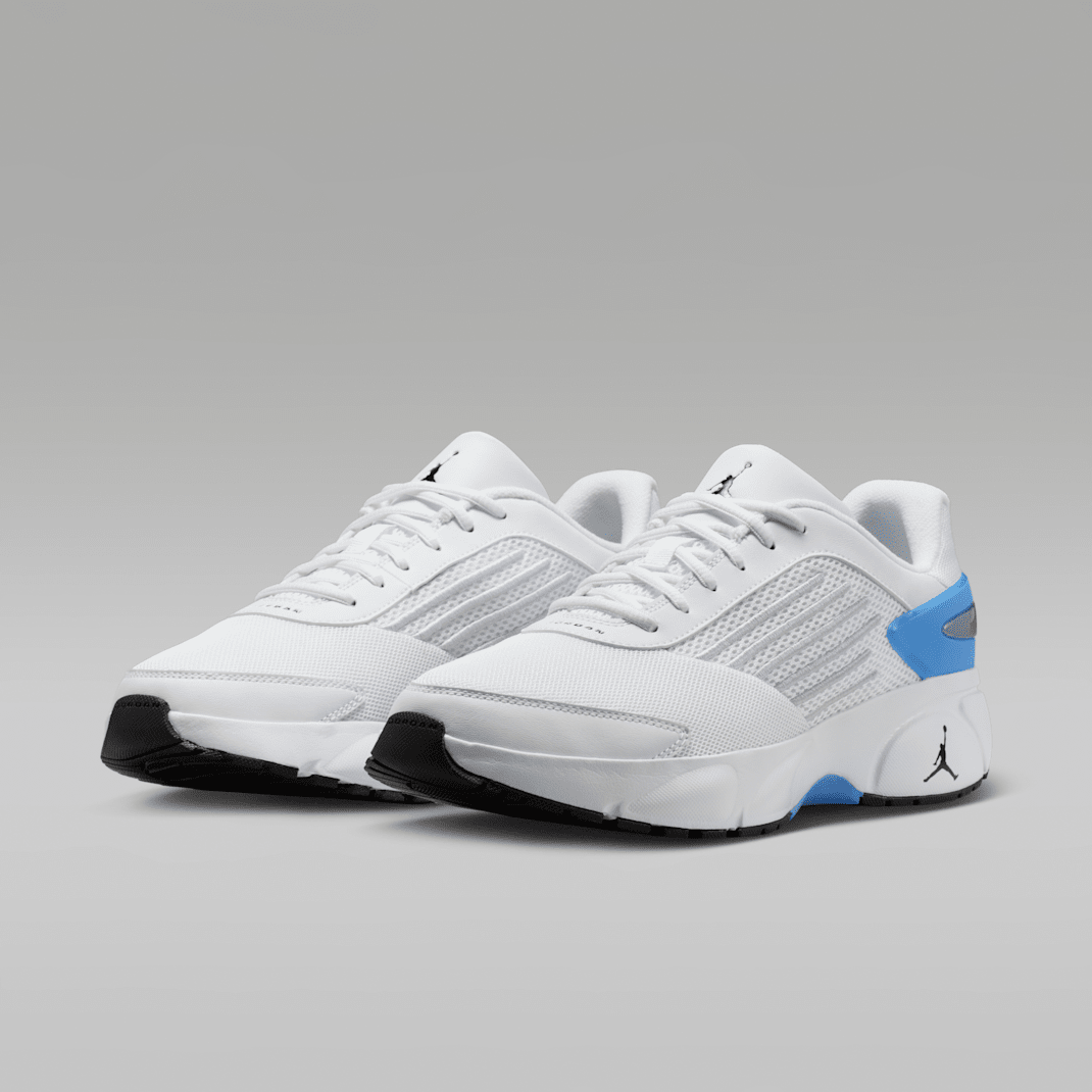 White/University Blue/Metallic Silver/Black