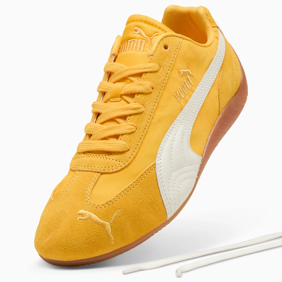 Yellow Sizzle-PUMA White