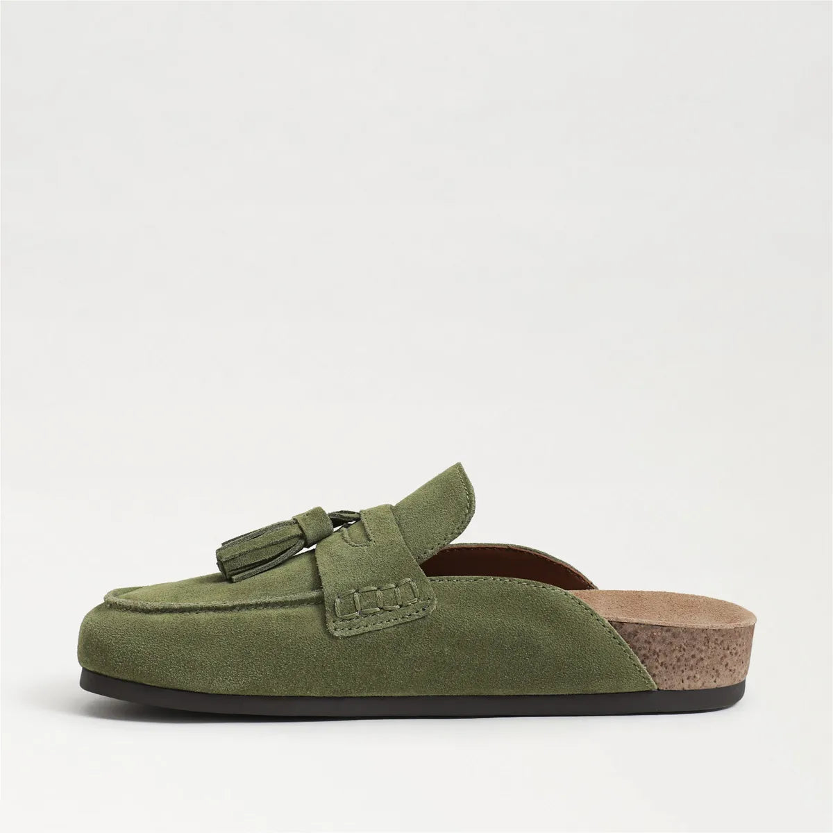 Summer Olive Suede
