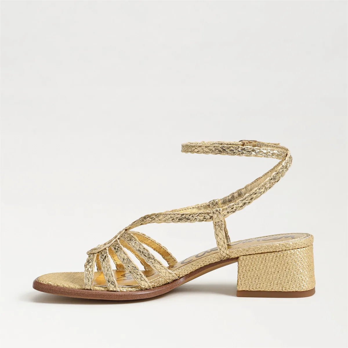 Amber Gold Faux Raffia