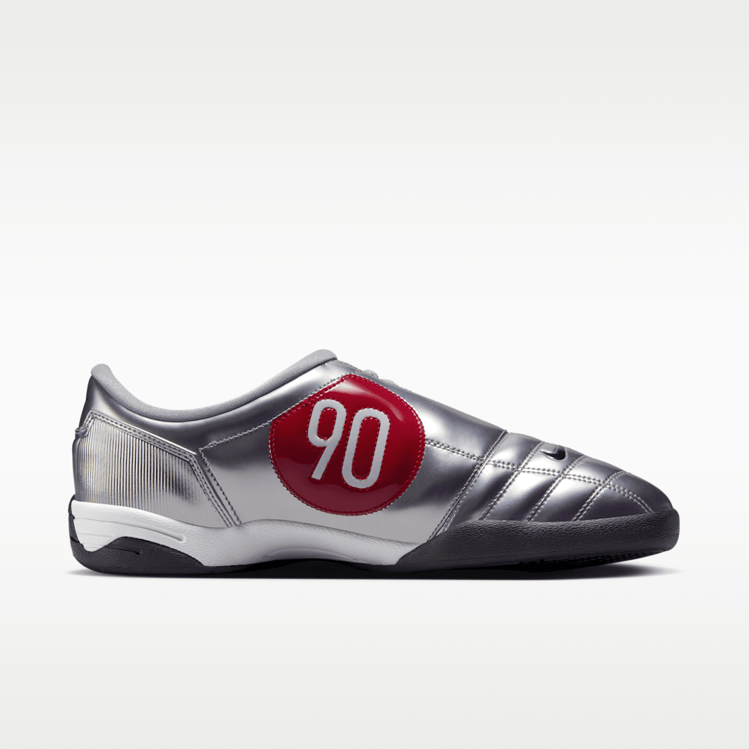 Metallic Silver/University Red/Black