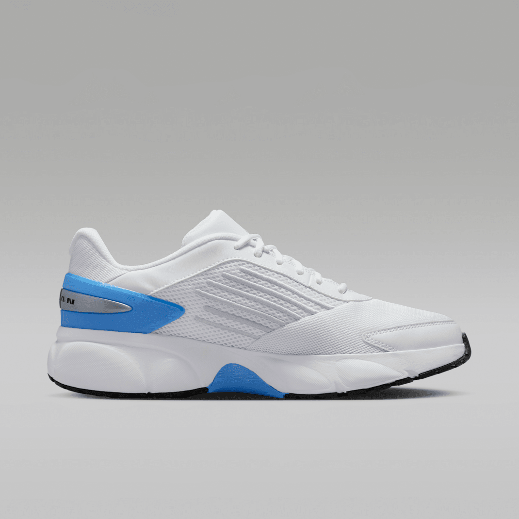 White/University Blue/Metallic Silver/Black