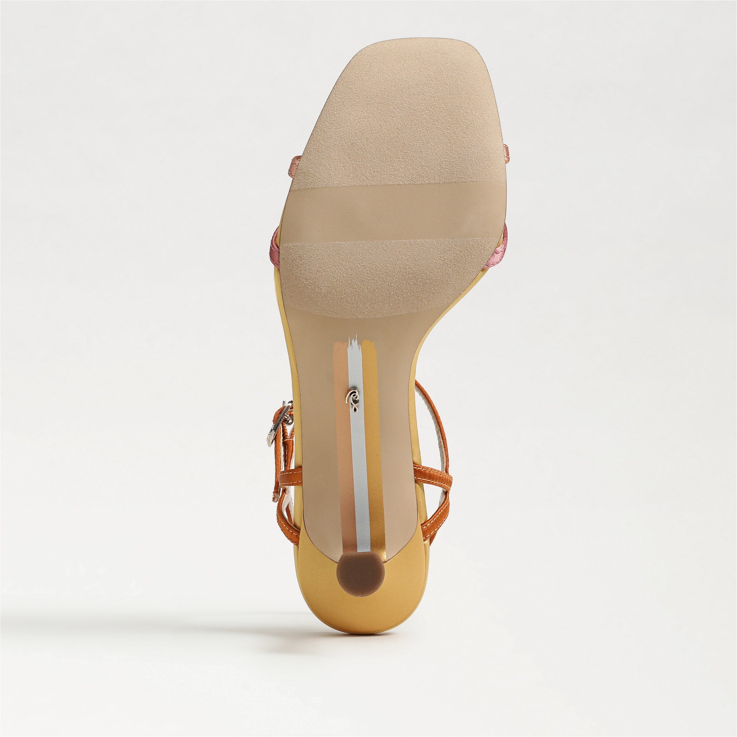 Pink/ Multi Satin Fabric